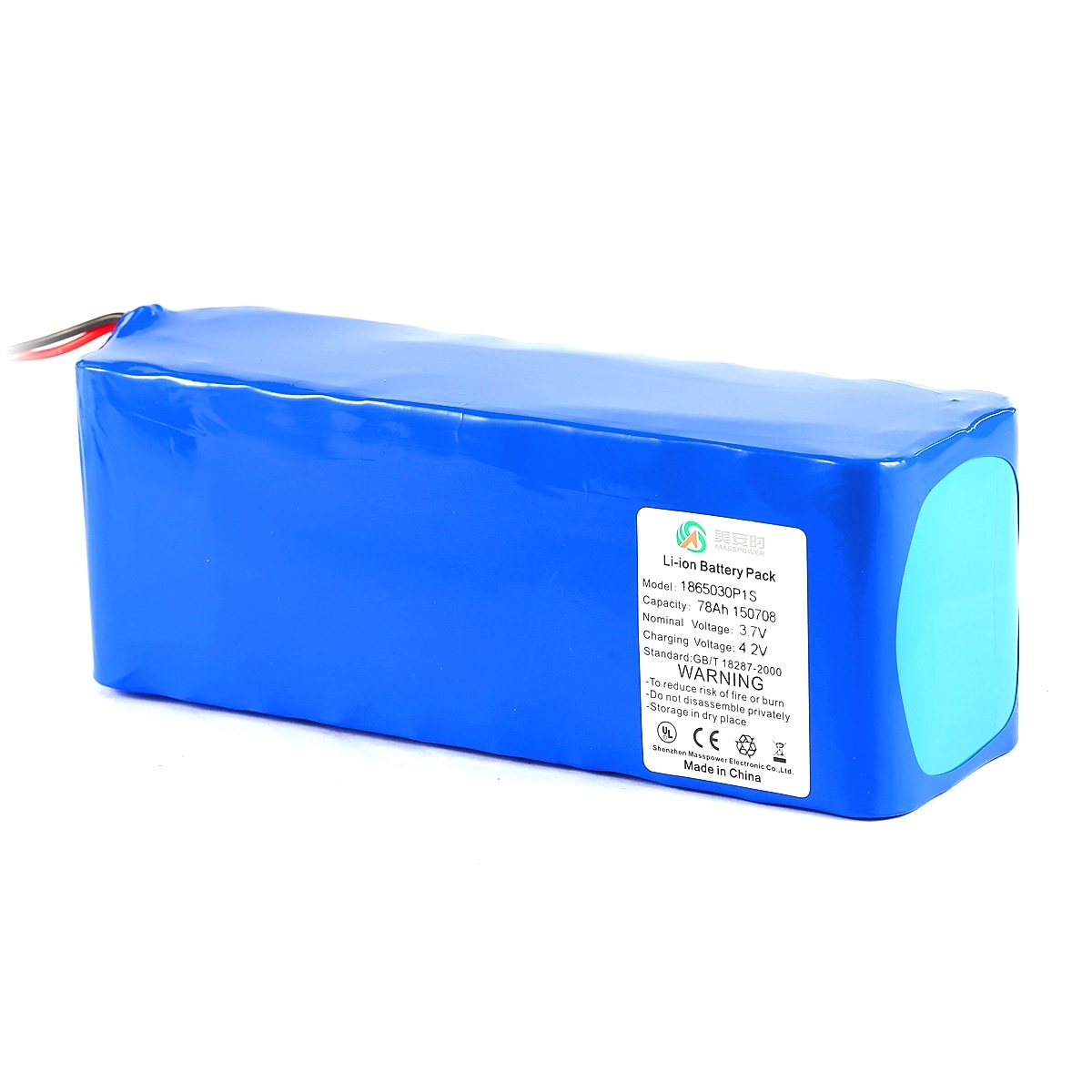 3.7V 78Ah丨工業通訊設備鋰電池